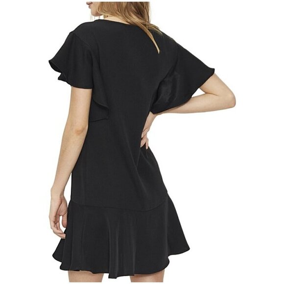 Cooper St Sienna Ruffle Short Sleeve Flounce Shift Dress - Picture 5 of 9